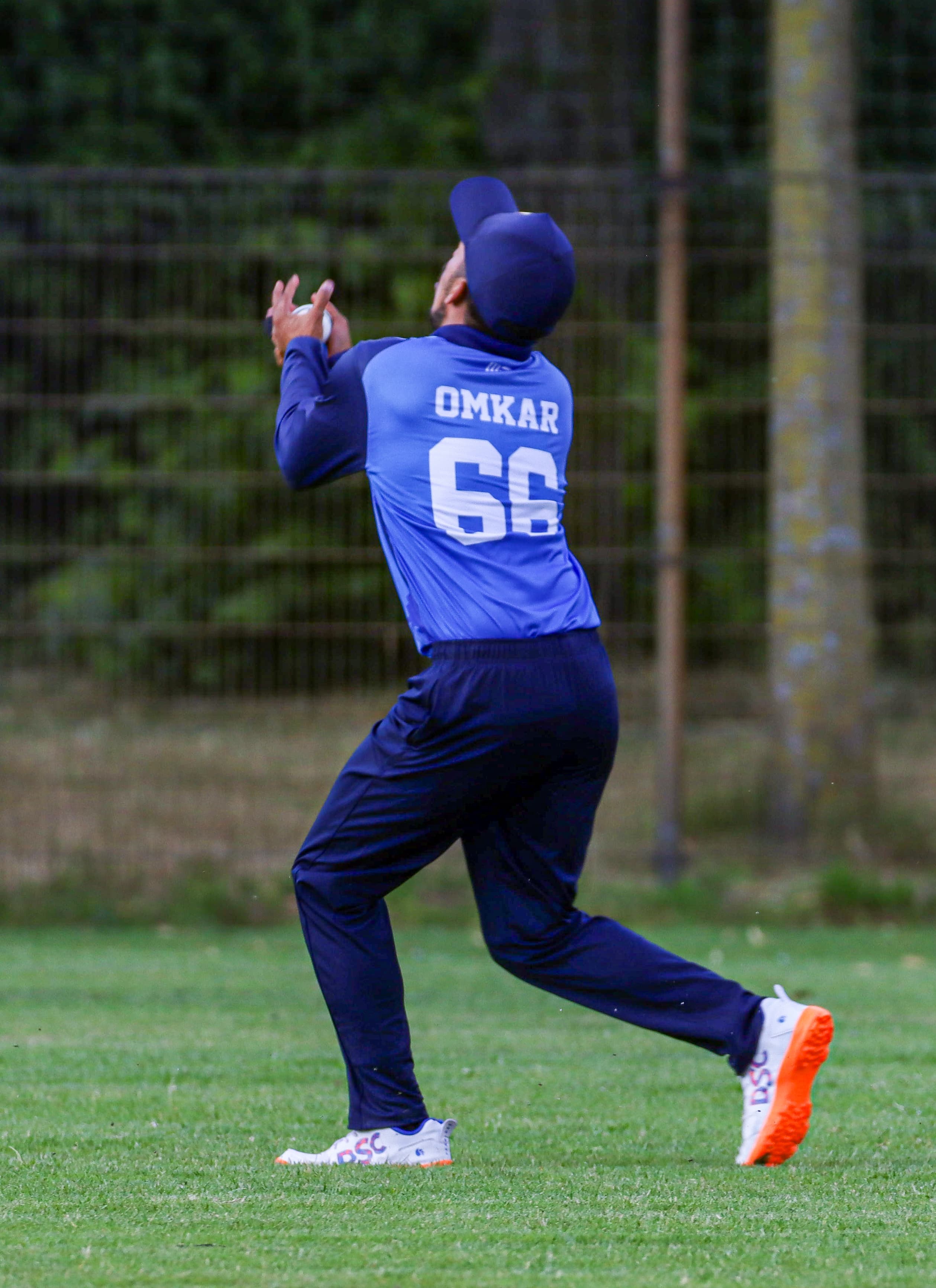 ECC catching action — category photo, not a record-holder portrait